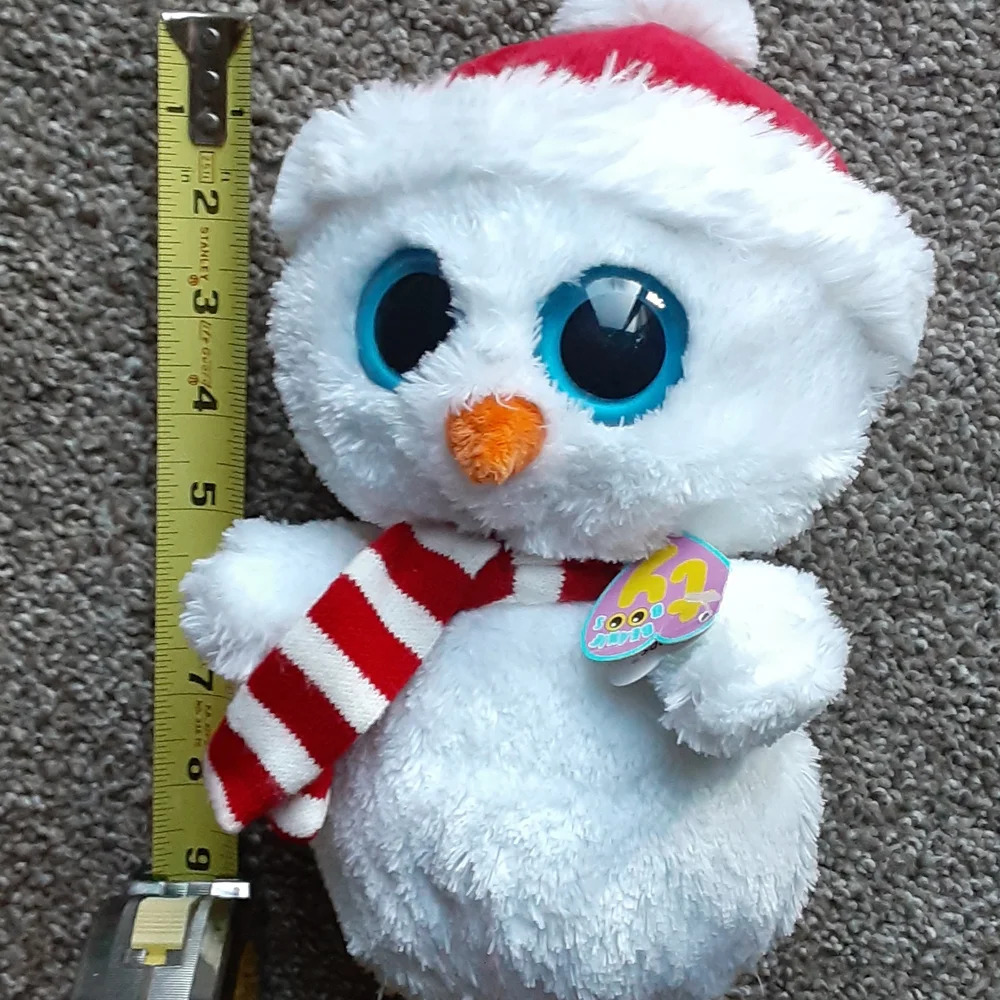 Christmas Snowmen Beanie Boos Plush